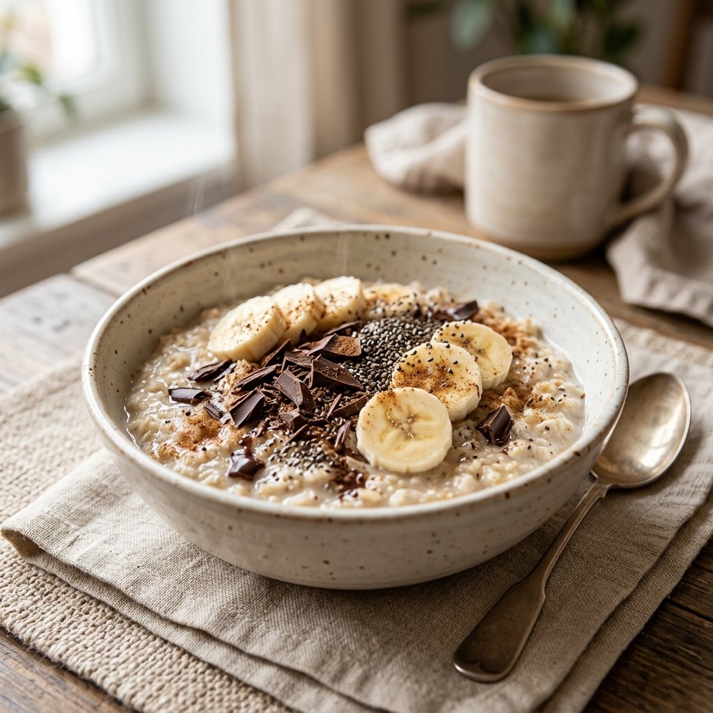 Recette : Porridge tiède anti-crampes (Spécial Règles)