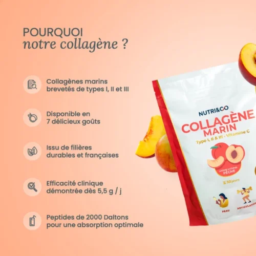 Cure Collagène Marin Nutri&Co – Peau, Articulations & Vitalité