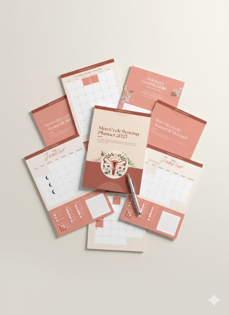 MON CYCLE SYNCING PLANNER 2025
