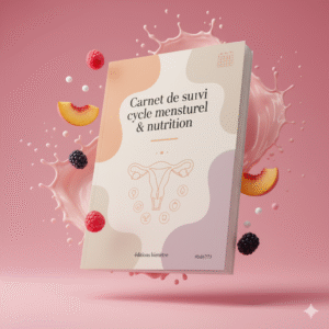 CARNET - “Carnet de suivi cycle menstruel & nutrition”