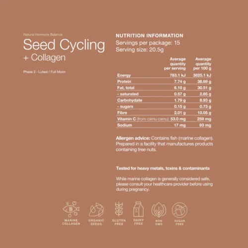 Seed Cycling + Collagène