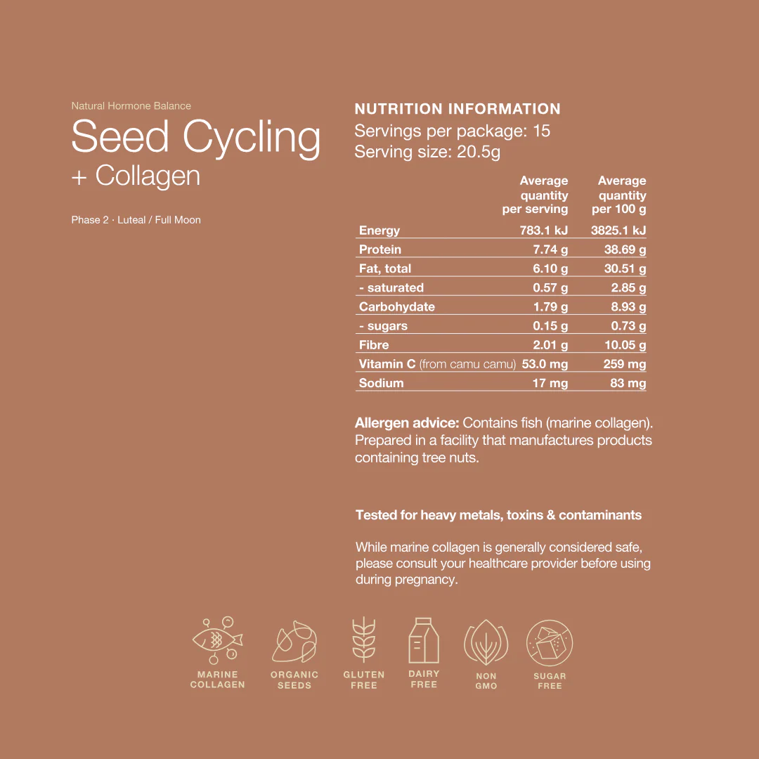 Seed Cycling + Collagène
