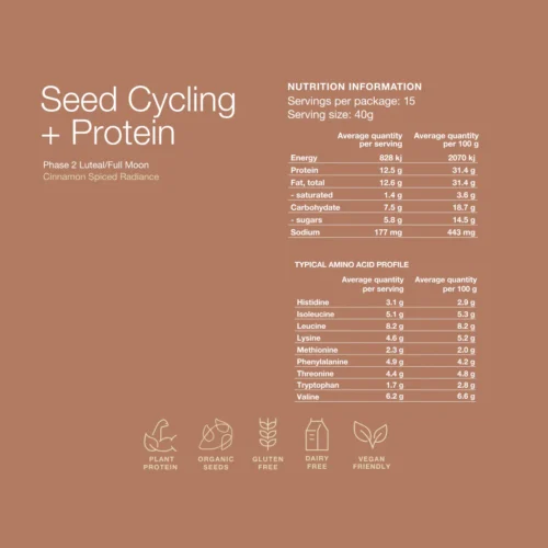 Cycle menstruel - Seed Cycling + Proteine Duo