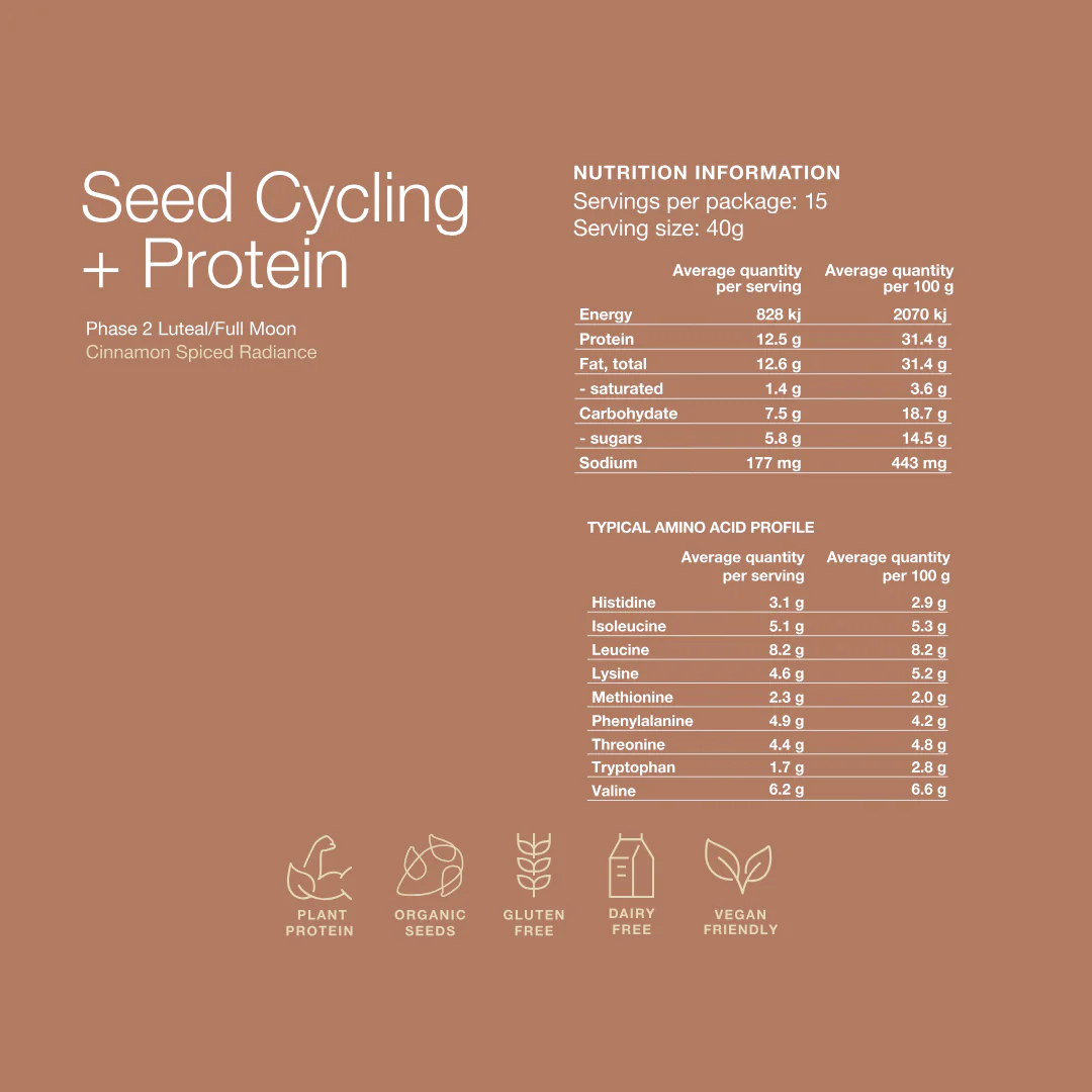 Cycle menstruel - Seed Cycling + Proteine Duo