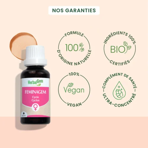 HERBALGEM | Duo pack complément alimentaire SPM & FeminaGem